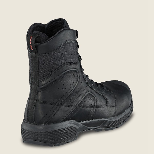 Bottes de Sécurité Red Wing - Exos Lite - 8-Inch Waterproof Csa Toe - Noir - Homme 853ETQVNG